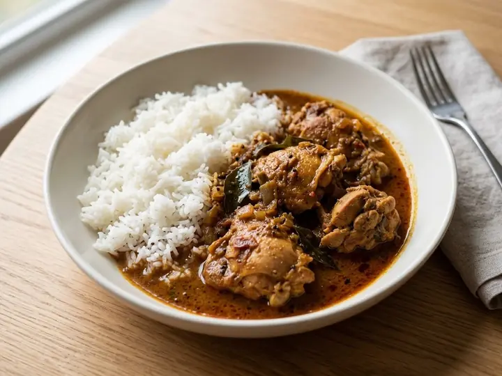 Sri Lankan-Style Coconut Chicken Curry