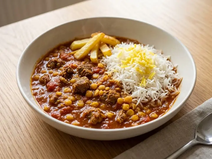Persian-Style Lamb & Split Pea Stew
