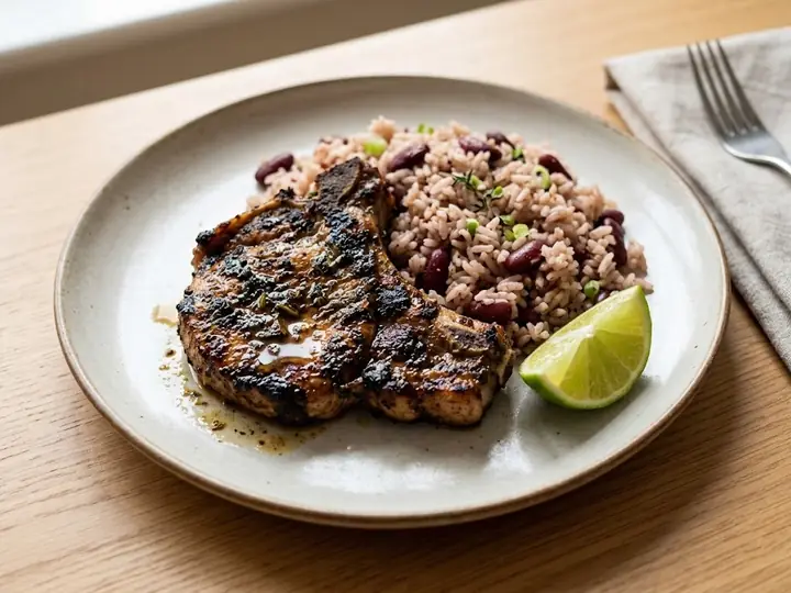 Jamaican-Style Jerk Pork Chops