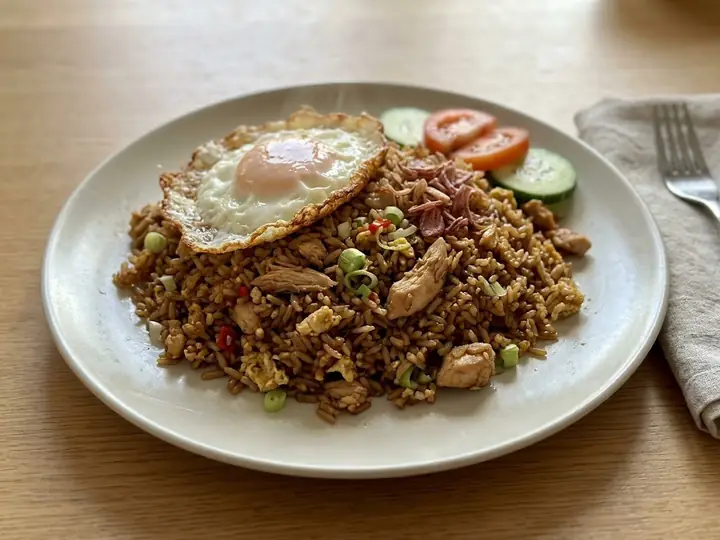 Indonesian-Style Sweet Soy Nasi Goreng