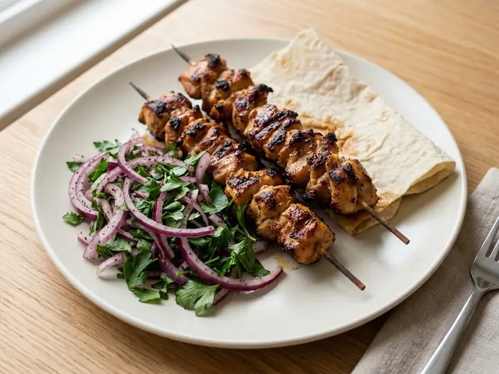 Armenian-Style Chicken Khorovats Skewers