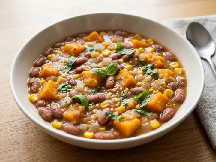Chilean-Style Porotos Granados Bean & Squash Stew