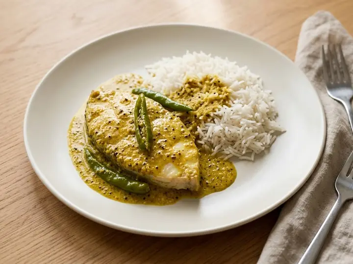 Bengali Mustard Fish (Shorshe Maach)