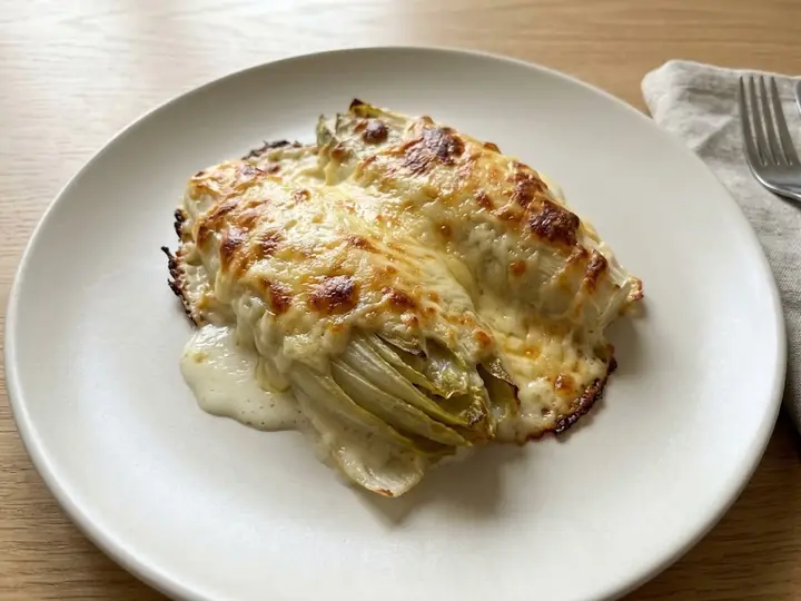 Belgian-Style Chicory and Cheese Gratin (Witloof)