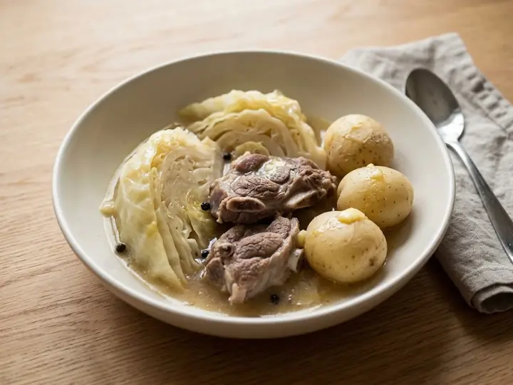 Norwegian-Style Fårikål (Lamb and Cabbage Stew)