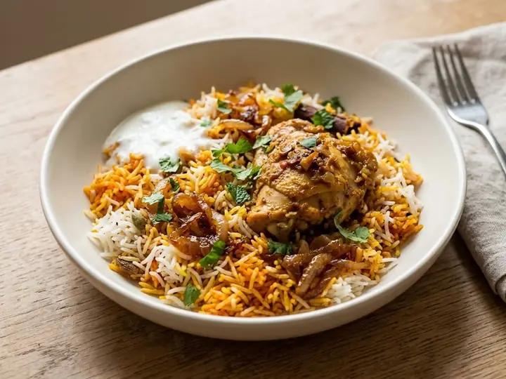 Pakistani-Style Chicken Biryani