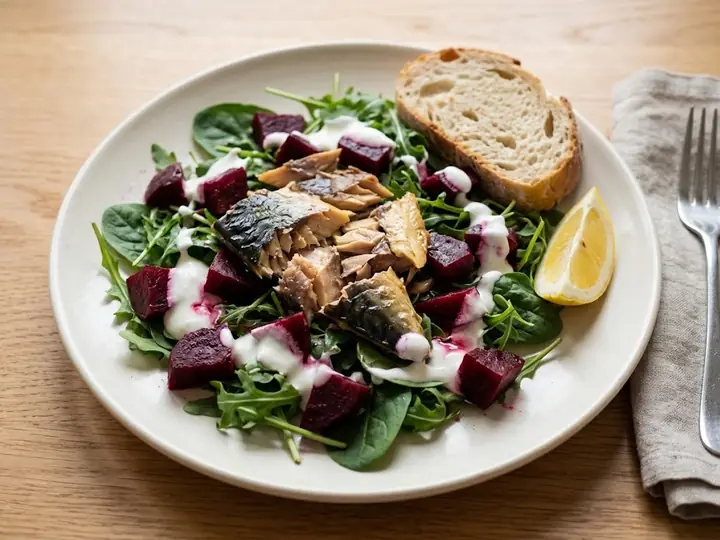 Smoked Mackerel & Beetroot Salad