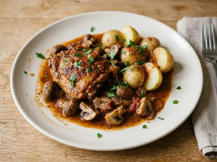 French-Style Chicken Chasseur